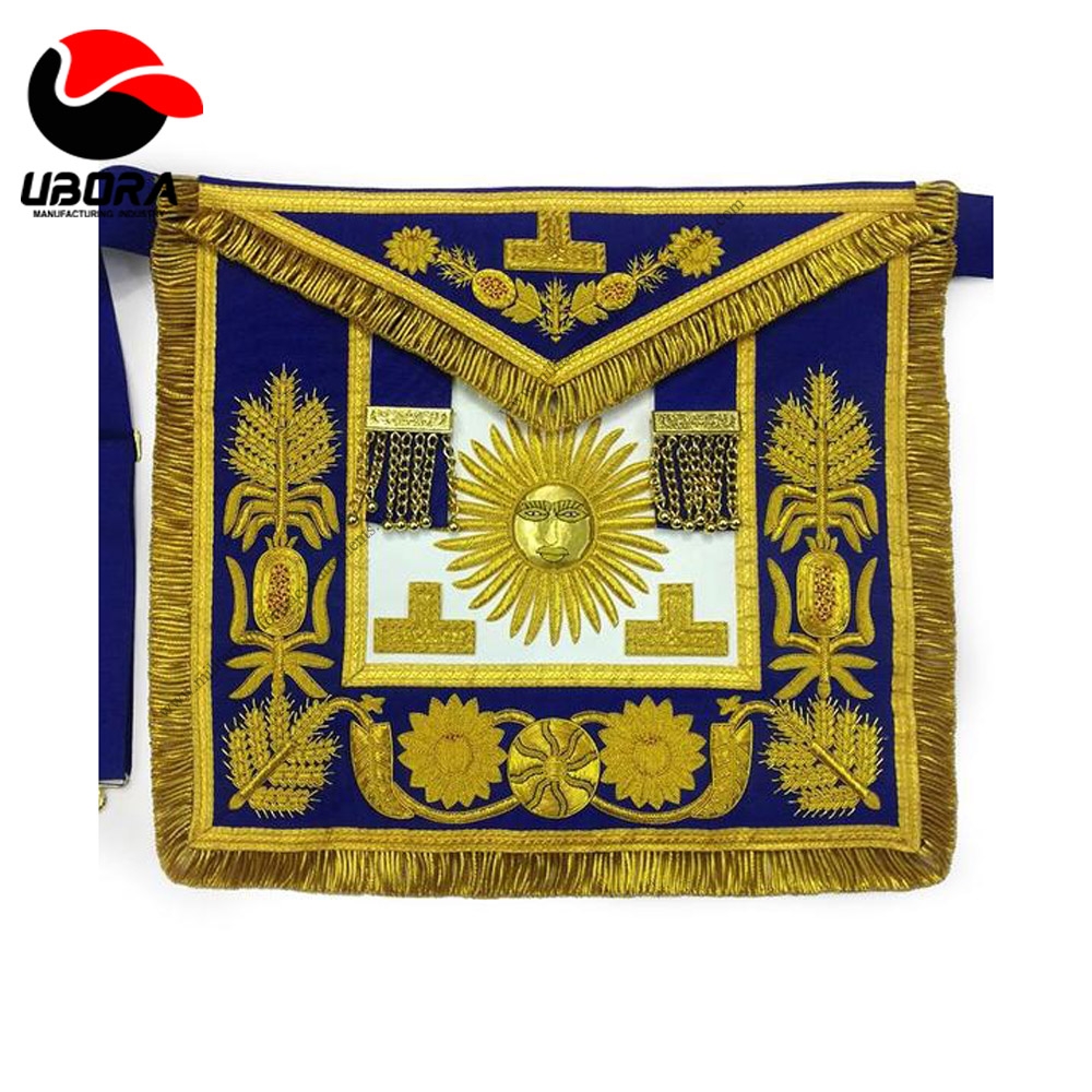 Deluxe Masonic Past Grand Master Apron Grand Lodge best selling OEM